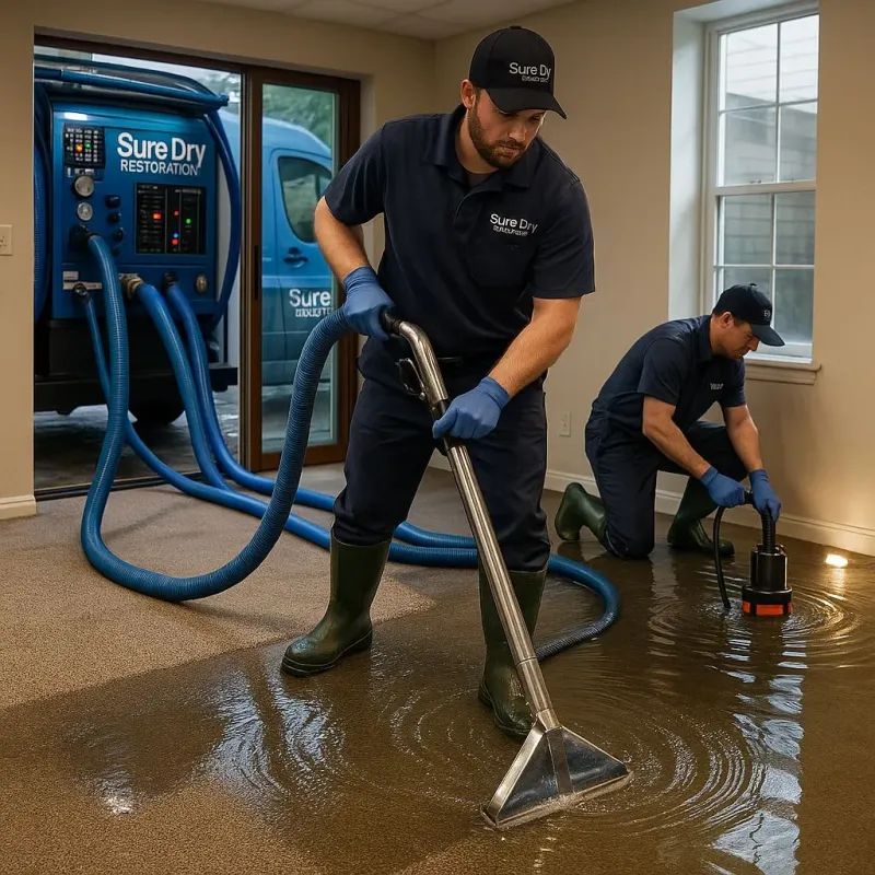 Water Extraction and Removal process in Old Mystic, CT